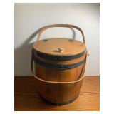 Wooden Firkin/ Sugar Bucket