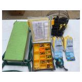 Work Gloves Fishing Lures Garden Stool