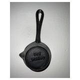 Cast Iron Ladle and Match Safe