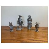 Cast Aluminum Amish Figures