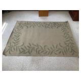 Large Floral Area Rug