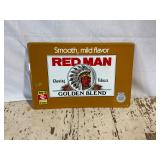 Redman Tobacco Single Sided Metal Sign