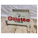 Gillette Tire Stand Painted Metal