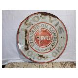 Standard Oil Company Double Sided Porcelain Sign