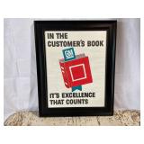 GM Factory Framed Poster