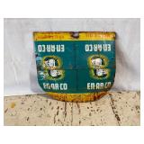Enarco Motor Oil Can Folk Art Metal Dustpan