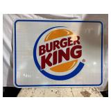 Large Burger King Reflective Interstate SIgn
