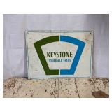 Keystone Vegetable Seeds Single Sided Metal Sign