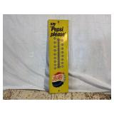 Pepsi Painted Metal Thermometer