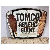 Tomco Seed Sign Single Sided Embossed