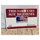 FS Biodiesel Painted Metal Sign