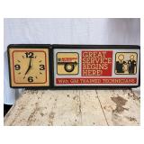 GM Dealership Plastic Service Dealership Clock