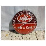 Dr. Pepper Round Thermometer Sign