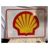 Large Shell Reflective Interstate Sign