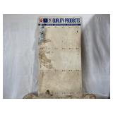 GM AC Delco Metal Pegboard