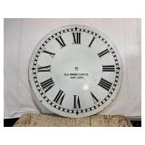 Large Porcelain Clock Face