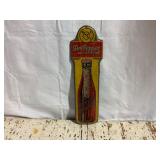 Dr. Pepper 10-2-4 Thermometer Painted Metal