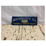 Smaltz Ford License Plate Topper Beecher City, IL