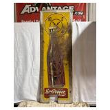 Large Dr. Pepper 10-2-4 Vertical Painted Metal