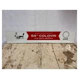 Colovin Upholstery Painted Metal Top Flange Sign
