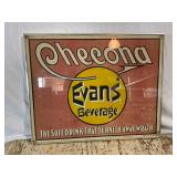 Evans Beverage Cloth Lithograph