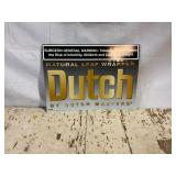 Dutch Masters Cigar Single Sided Embossed Sign