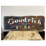 Goodrich Tires Porcelain Sign