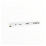 6ft Please Serve Yourself Porcelain Sign