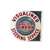 Large John Bean Flange Sign Painted Metal