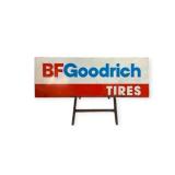 7ft BF Goodrich Tires Painted Metal Sign