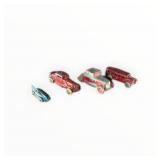 Four Toy Cars