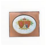 Unitate Fortior Debossed Metal Sign