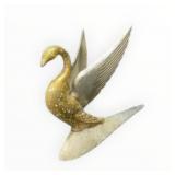Swan Hood Ornament