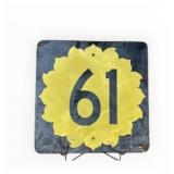 Kansas Sunflower Reflective Highway Sign