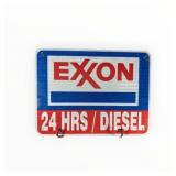 Exxon Gas Diesel Reflective Interstate Sign