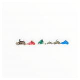 Six Assorted Toy Motorcycles