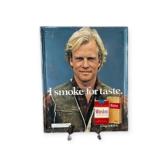 Winston Embossed Painted Metal Sign