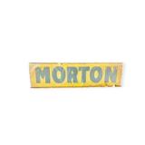 NOS Morton Seed Spinner Sign