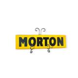 Morton Seed NOS Painted Metal Spinner  Sign