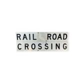 Railroad Reflective Metal Sign