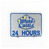 White Castle Interstate Reflective Sign