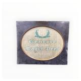 Genesee Lager Beer Debossed Metal Sign