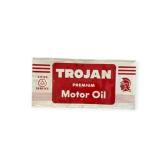Cities Services Trojan Motor Oil Painted Metal