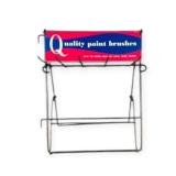 Quality Paint Brushes Rack Display