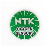 NTK Oxygen Sensors Embossed Metal Sign