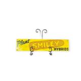 Plant Smiley Hybrids Painted Metal Sign