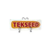 Tekseed Painted Metal Spinner Sign