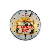 Canada Dry Ginger Ale Pam Lighted Clock