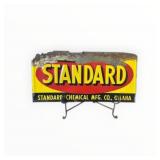 Standard Chemical Omaha Painted Metal Sign
