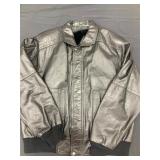 Hill & Archer Leather Coat-Size 46